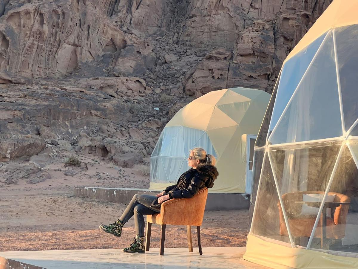 Wadi Rum Stargazing Camp Exterior photo