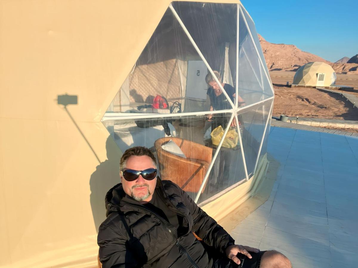 Wadi Rum Stargazing Camp Exterior photo