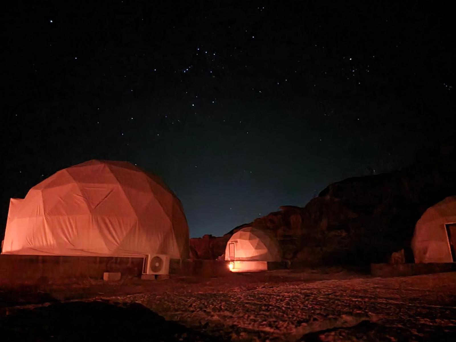 Wadi Rum Stargazing Camp Exterior photo