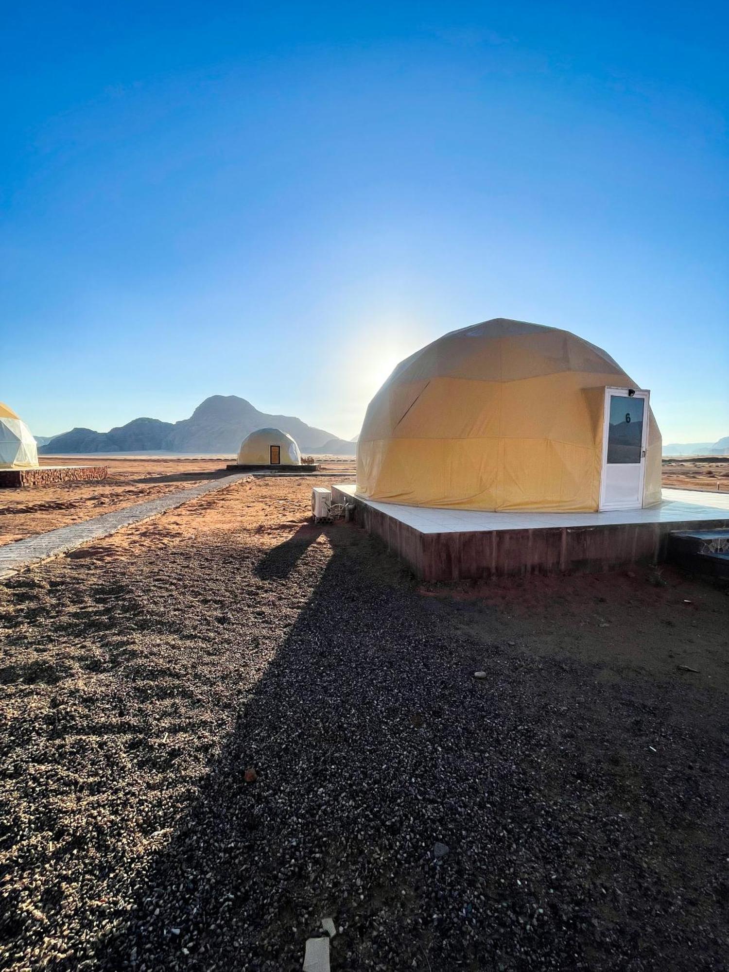 Wadi Rum Stargazing Camp Exterior photo
